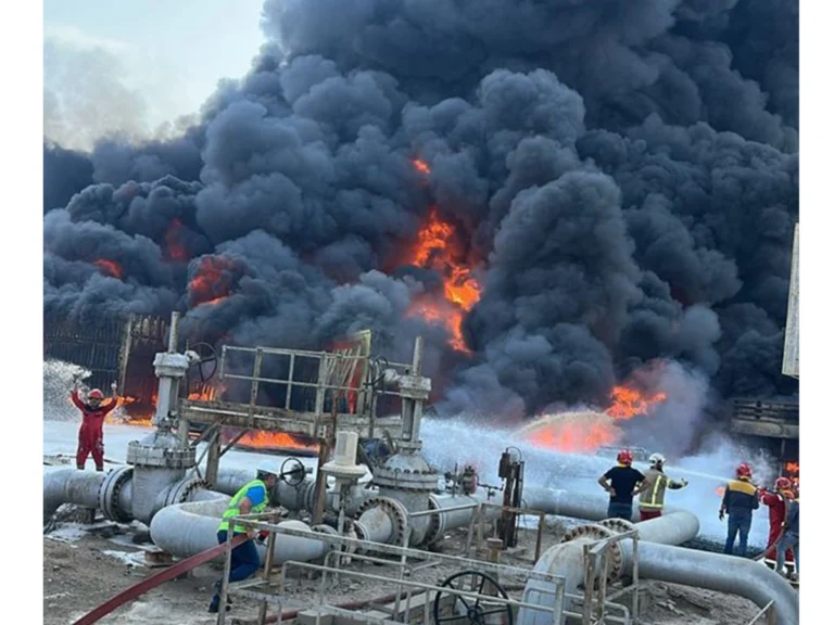 Iraq Oil Depot Fire Claims 1 Life and Sparks Urgent Safety Response
