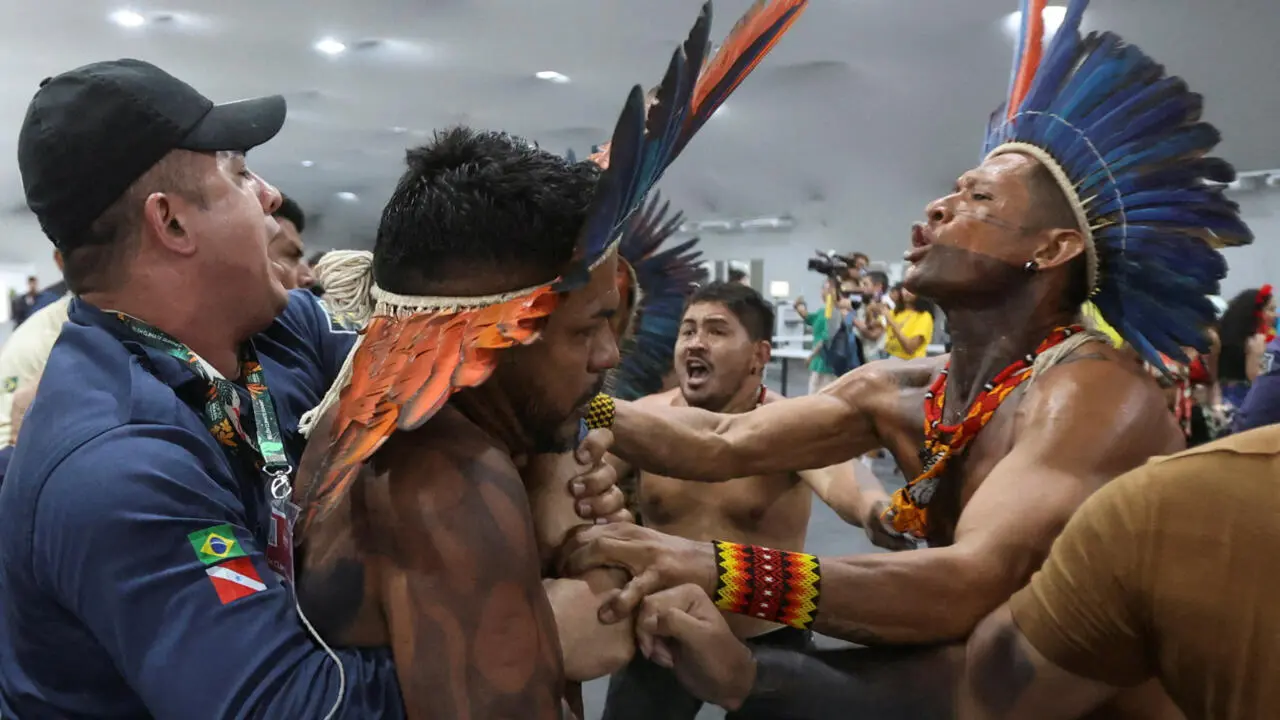 Amazonian Indigenous Peoples Protest at COP30