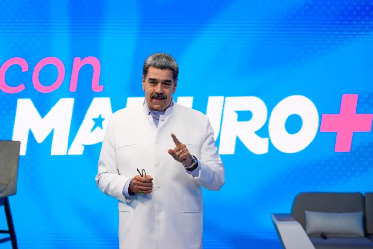 Prresident Maduro touts words over weapons, addressing Trump amid heightened deployments.