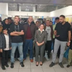 The 153 Palestinians came via Ramon Airport through Nairobi without any prior note or coordination. Photo: Palestinian Embassy in South Africa.