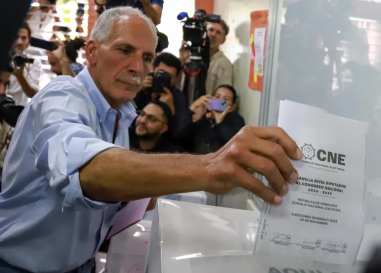 Businessman Nasry Asfura Casts Vote Endorsed by Trump