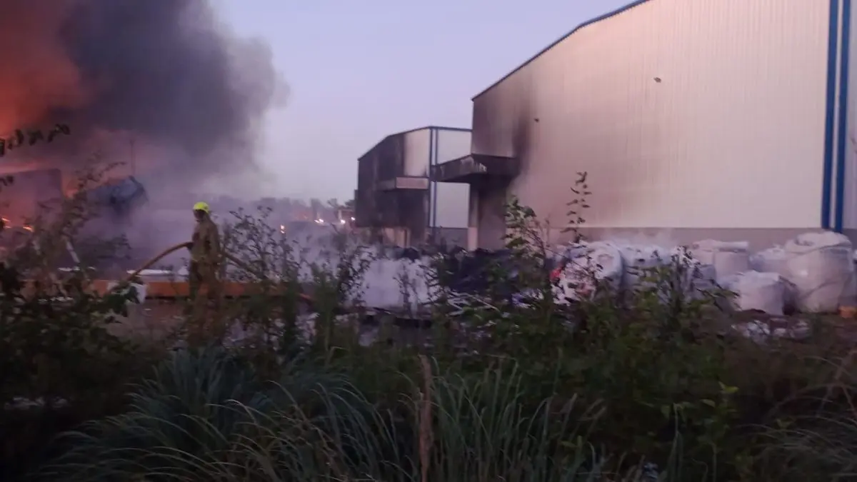 At least 15 injured after explosion and fire in Argentina’s industrial zone