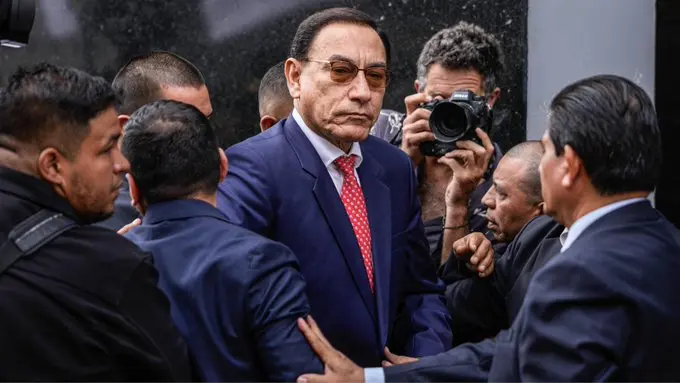 Peru’s Former President Martín Vizcarra Sentenced to 14 Years in Bribery Case