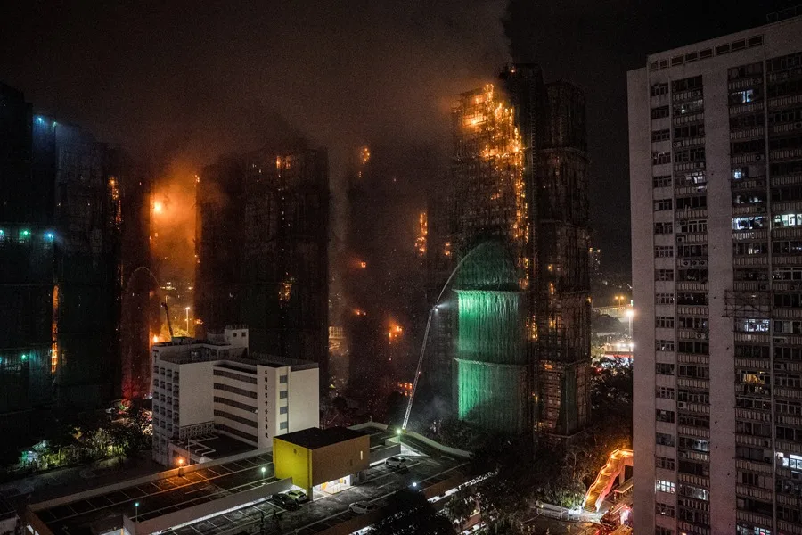 The death toll rises to 44, with 279 missing in Hong Kong’s worst fire in 30 years.
