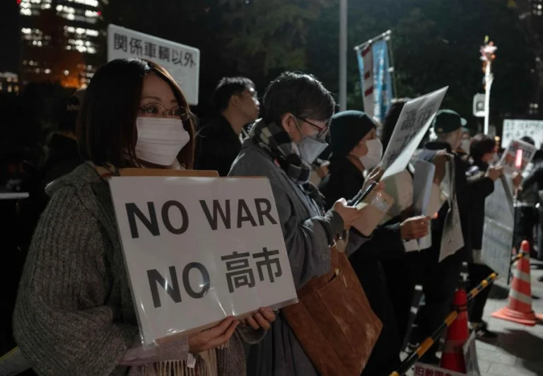 Japan-Taiwan tensions: 80 Protests Erupt as PM Takaichi’s Remarks Spark Diplomatic Outrage
