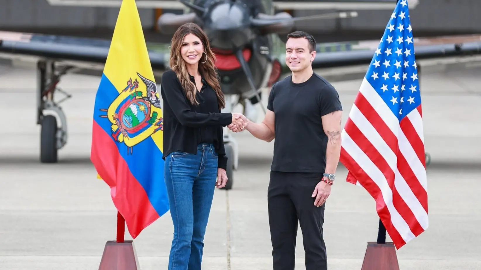 U.S. Secretary of Homeland Security Visits Ecuador to Discuss Potential U.S. Base Installations