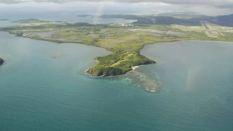 (FILE) Aerial view of the former Roosevelt Roads U.S. Naval Base in Ceiba, located east of Puerto Rico. Nov. 3, 2008. Photo: EFE.