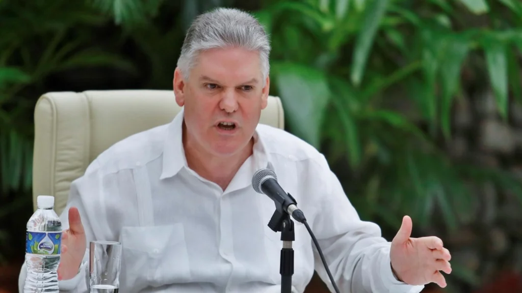 (FILE) Cuba's former Minister of Economy and Planning, Alejandro Gil. Photo: EFE.