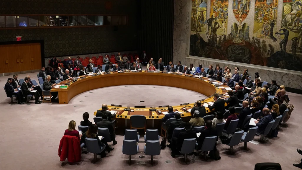 (FILE) The United Nations Security Council meets at its headquarters in New York City. Photo: https://www.cfr.org/