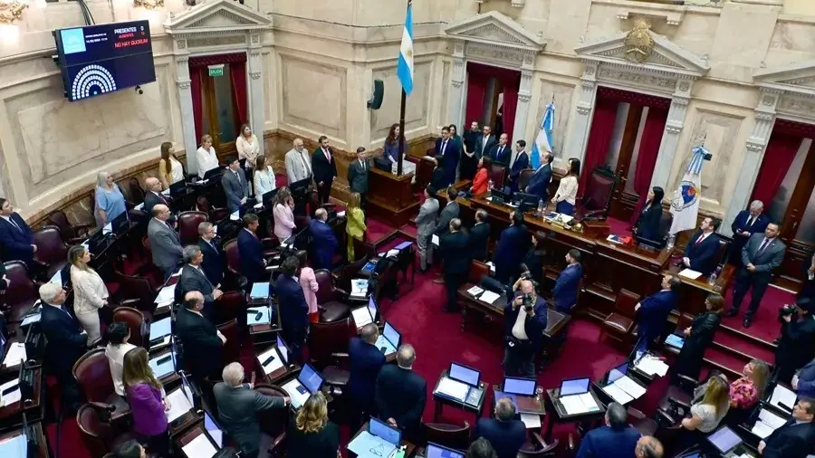 (FILE) Argentinian Senate. Photo: EFE.