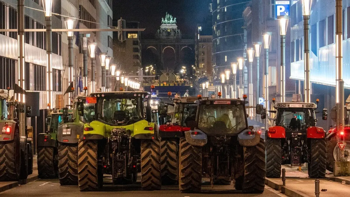 13 Farmers Arrested After Protests in Brussels