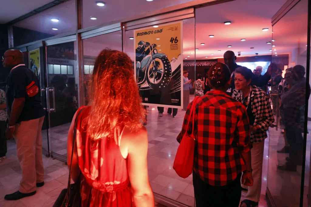 The Festival is being held until December 12, showing 222 movies from 42 countries. Photo: EFE.