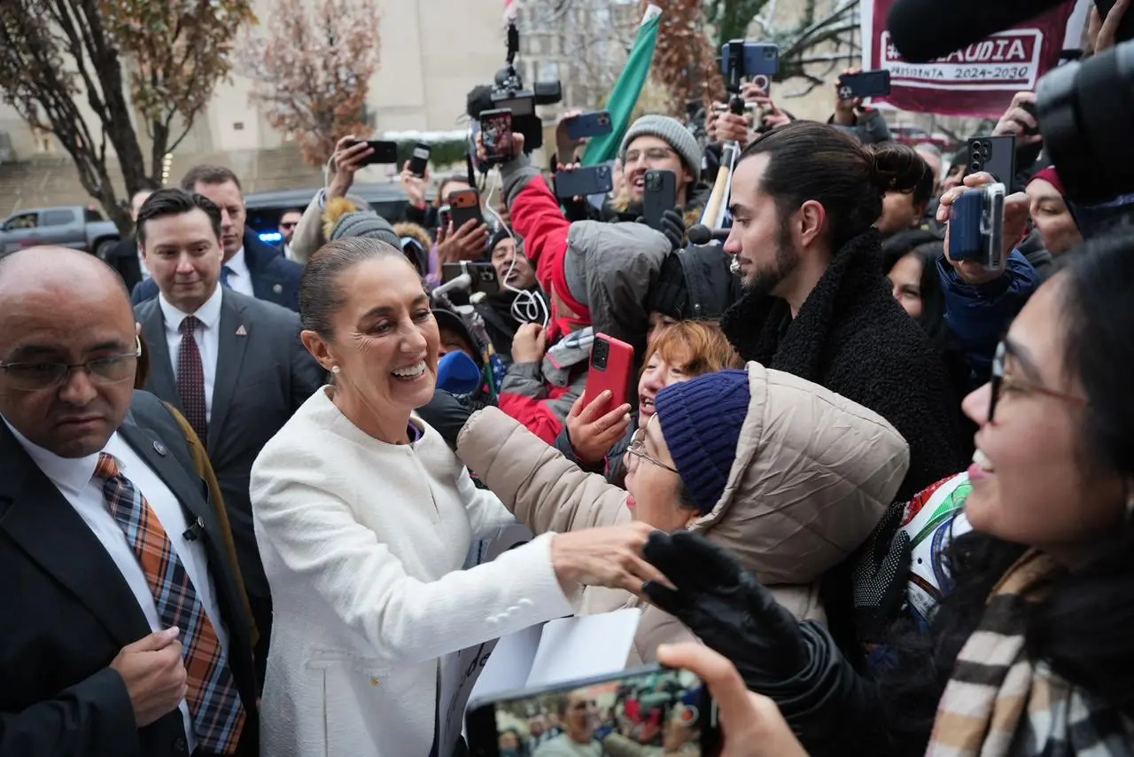 Sheinbaum Urges Fair Treatment for Mexicans in the U.S. During Washington Visit