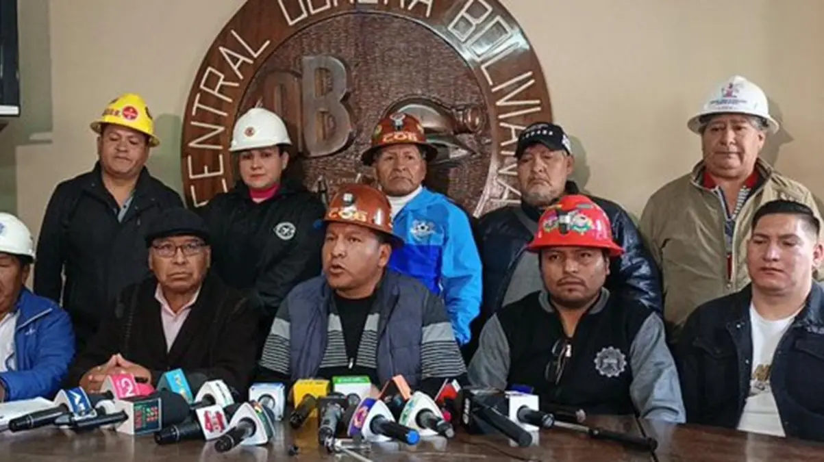 Bolivian Unions Reject Paz’s Economic Measures
