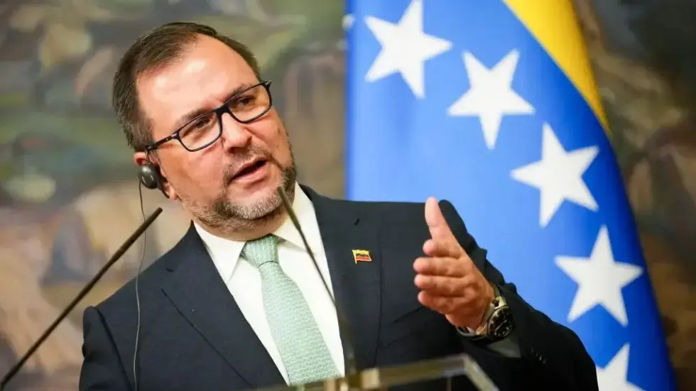 (FILE) Venezuelan FM Yvan Gil. Photo: EFE.