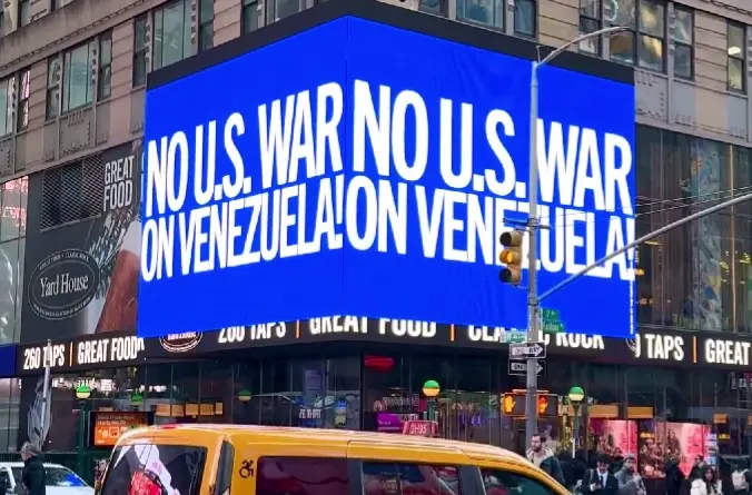 New York hosts vigil for peace and dialogue in Venezuela