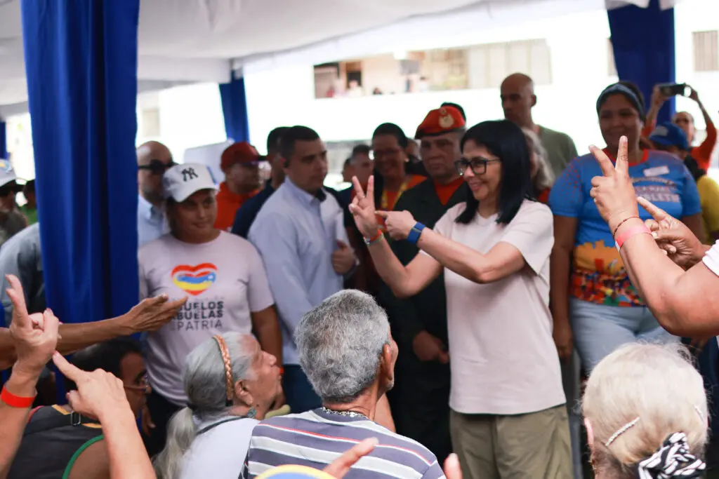 Acting President Rodriguez Makes a Call To Unity To Guarantee Venezuela’s Peace