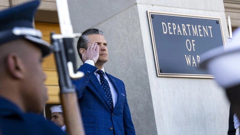 (FILE) Secretary of Defense Hegseth. Photo: EFE.