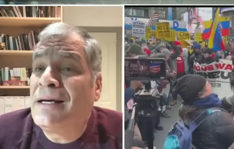 Correa: “Invasion of Venezuela is barbarism that pulverizes international law for oil”