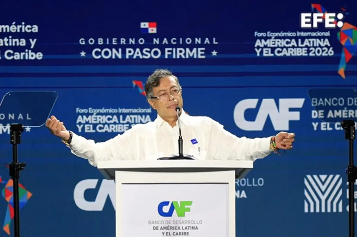 Petro Proposes a ‘Life and Liberty’ Pact During Economic Forum in Panama