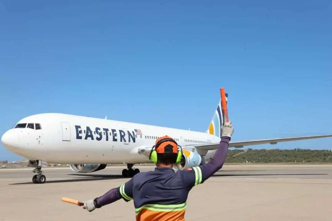 Flight 99 of the Return to the Homeland Plan Arrives in Venezuela from the U.S.