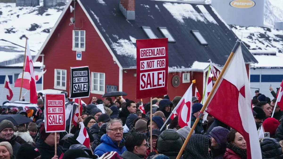 Europeans Rally Against U.S. Tariff Over Greenland