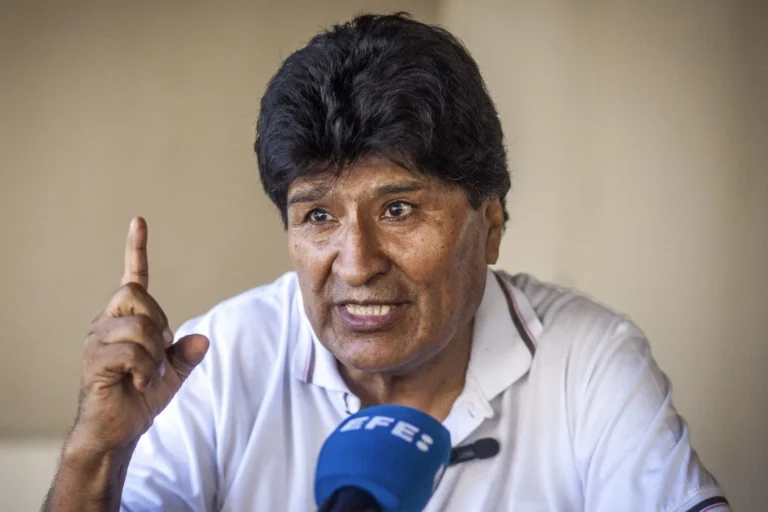 (ARCHIVO) El ex presidente de Bolivia, Evo Morales. Foto: EFE.