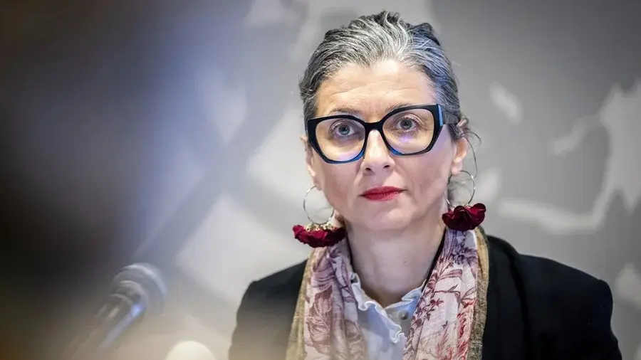 (FILE) United Nations Special Rapporteur for the Occupied Palestinian Territories Francesca Albanese . Photo: EFE.