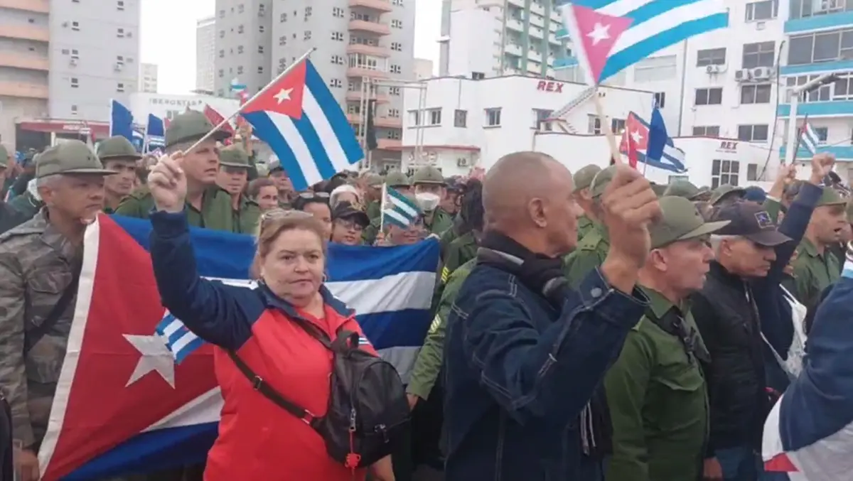 The ‘March of the Fighting People’ Shows Cuban Strength