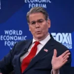 (FILE) U.S. Secretary of the Treasury, Scott Bessent, Jan. 20, 2026. X/ @AliLangroodi