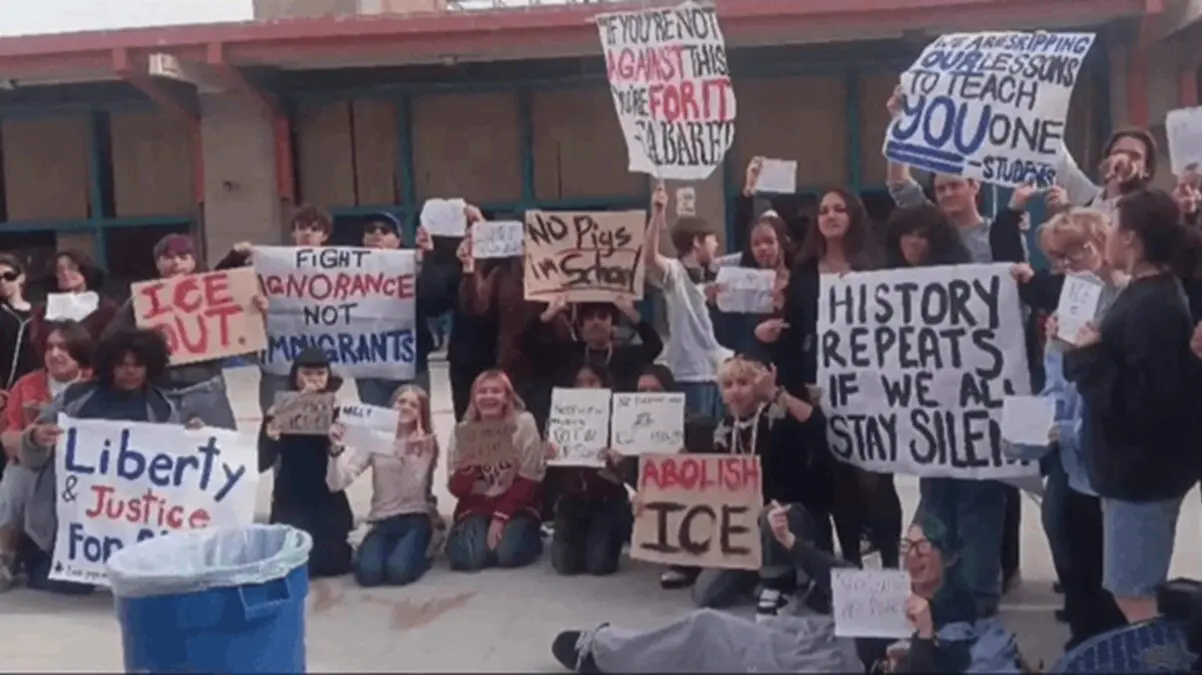 U.S. Students Stage Walkout Campaign Against ICE