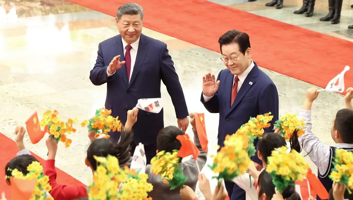Chinese President Xi Meets With South Korean Leader