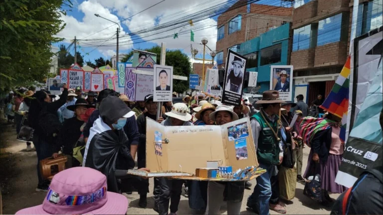 Peruvian Relatives Mark 2nd Anniversary of Juliaca Killings