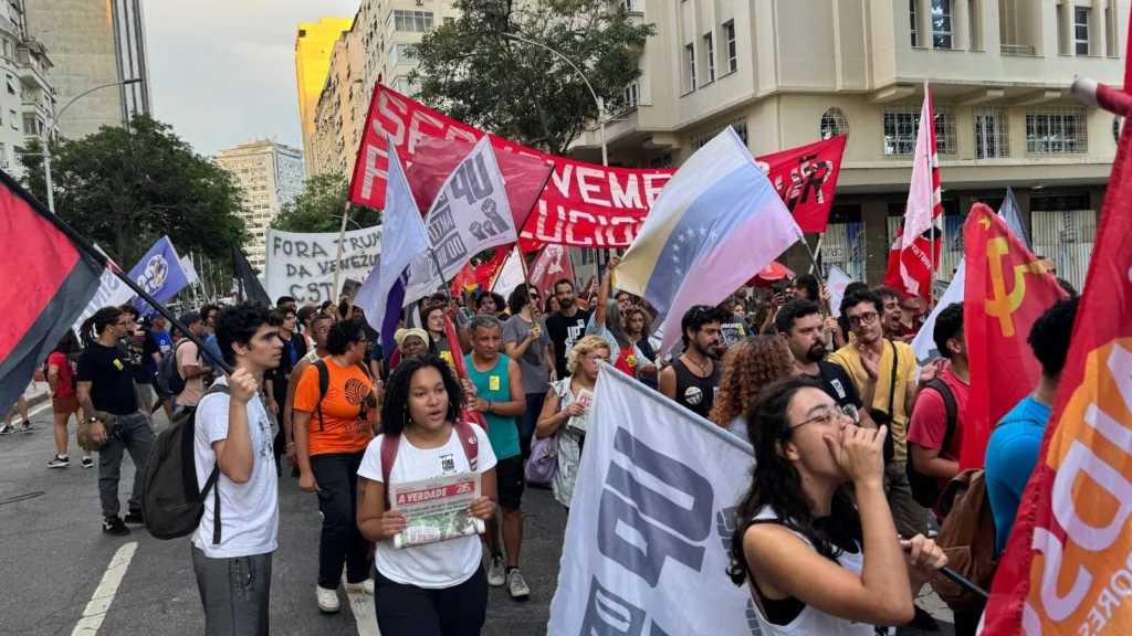 Massive demonstrations in Brazil demand Pres. Maduro inmediate release
