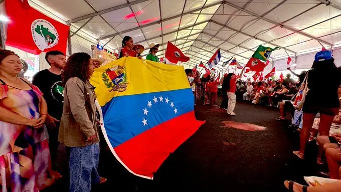 MST Demands Freedom for President Maduro and Cilia at National Meeting