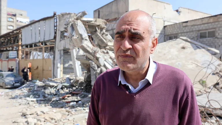 (FILE) Director of the Palestinian NGOs Network (PNGO) in Gaza Amjad Shawa. Photo: UN.