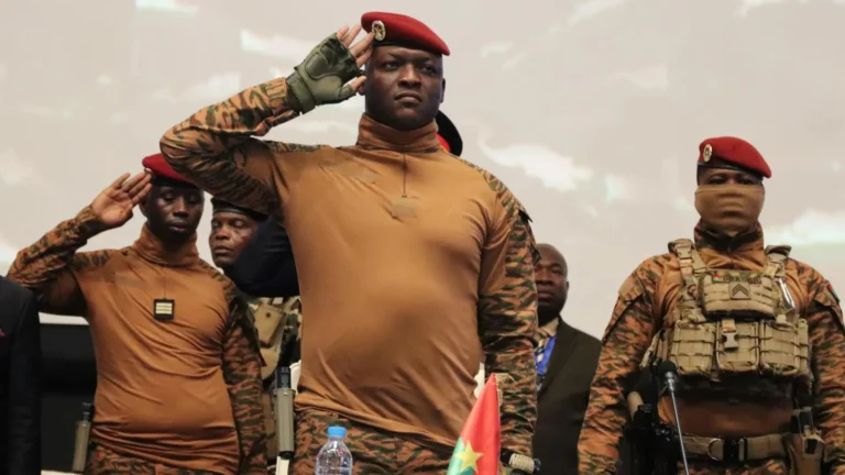 (FILE) Burkina Faso's Interim President Ibrahim Traore. Photo. EFE.