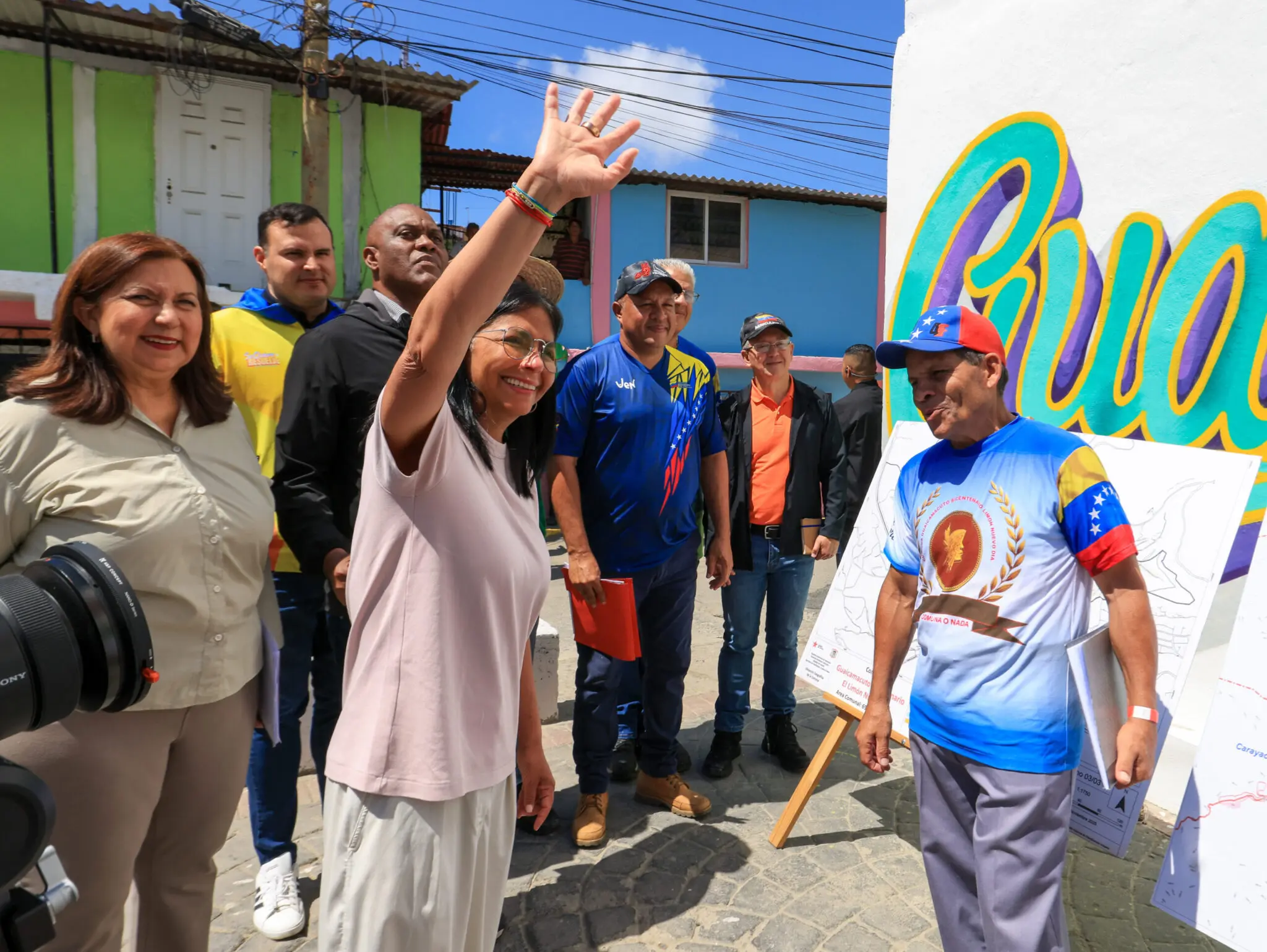 The Acting President stressed that the communal economy is a fundamental engine for building a diversified and independent model of oil income. Photo: Venezuelan Presidential Press.