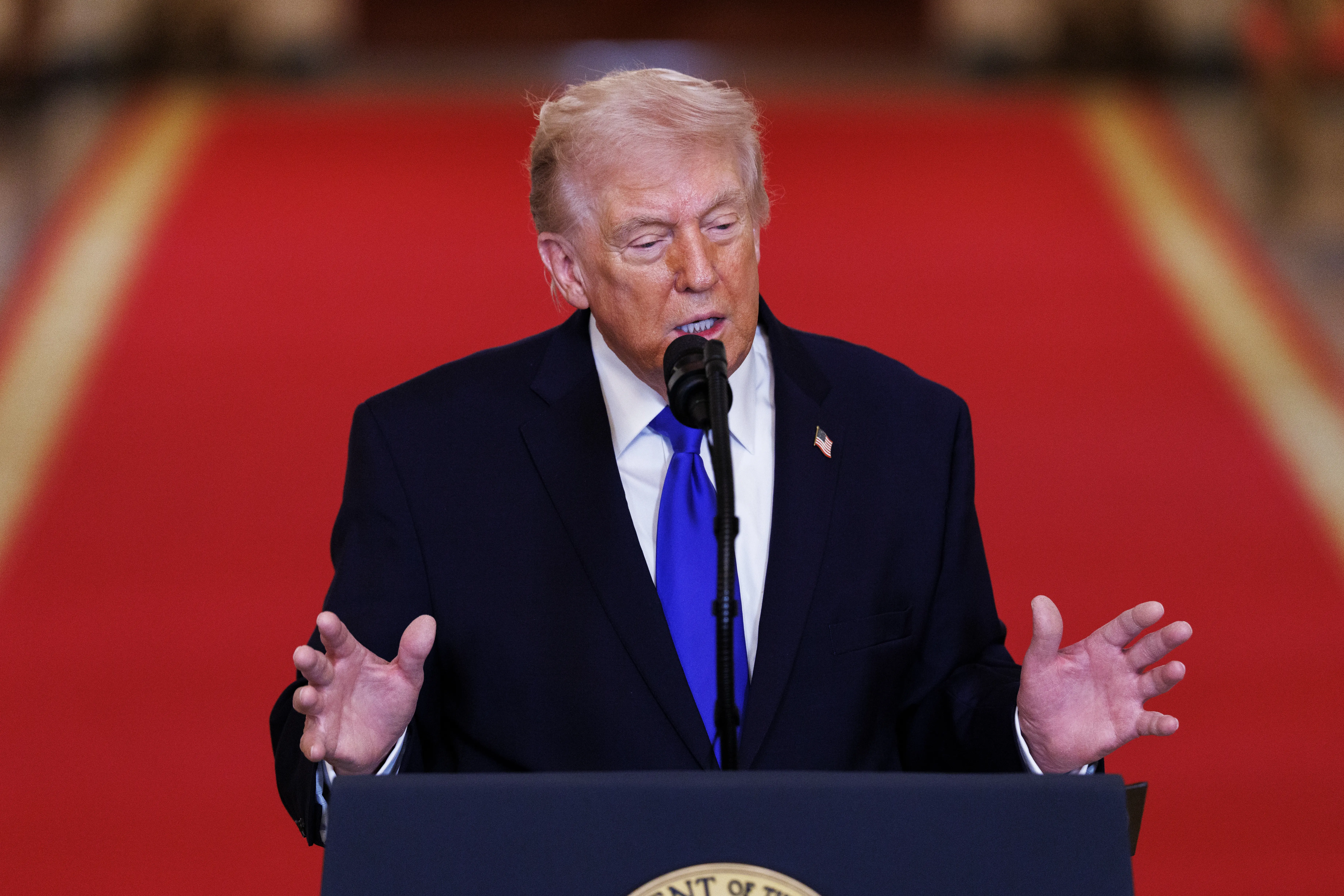 (FILE) U.S. President Donald Trumo. Photo: EFE.