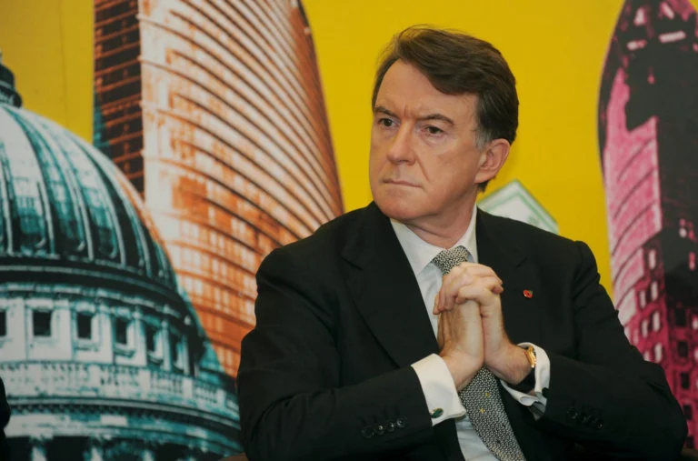 (FILE) Former UK ambassador to the United States, Peter Mandelson. Photo: EFE.