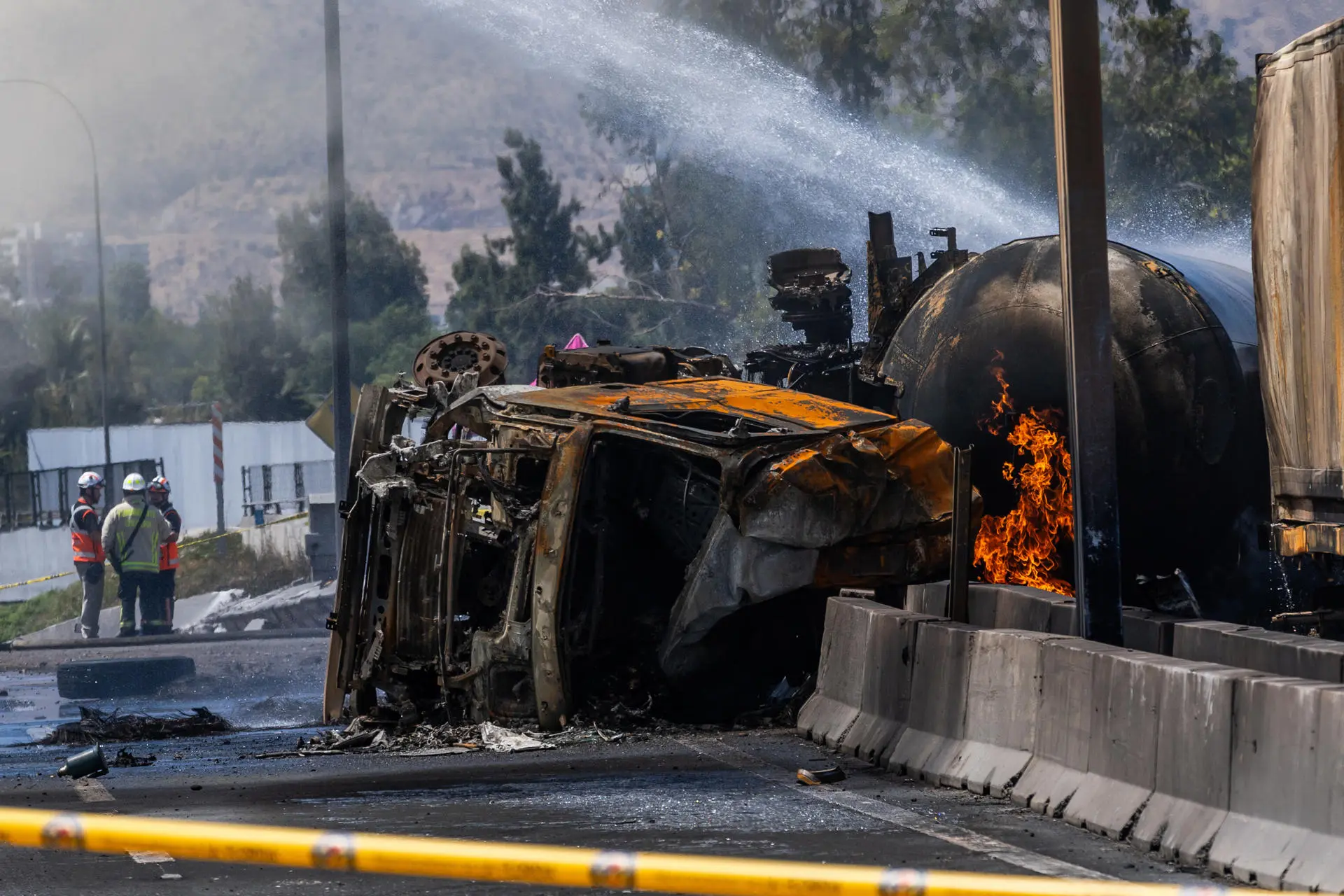 Death Toll Rises to Nine in Chilean Gas Truck Explosion