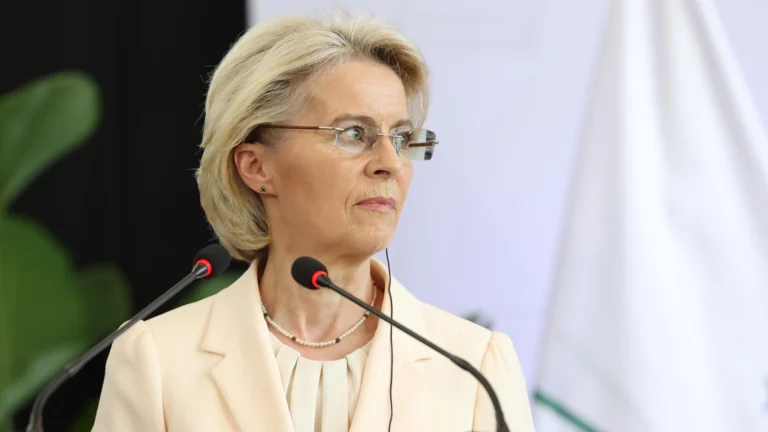(FILE) European Commission President Ursula von der Leyen. Photo: EFE.