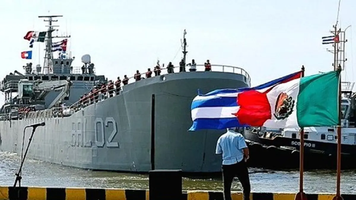 Mexican Navy Ships Deliver 814 Tons of Aid to Cuba