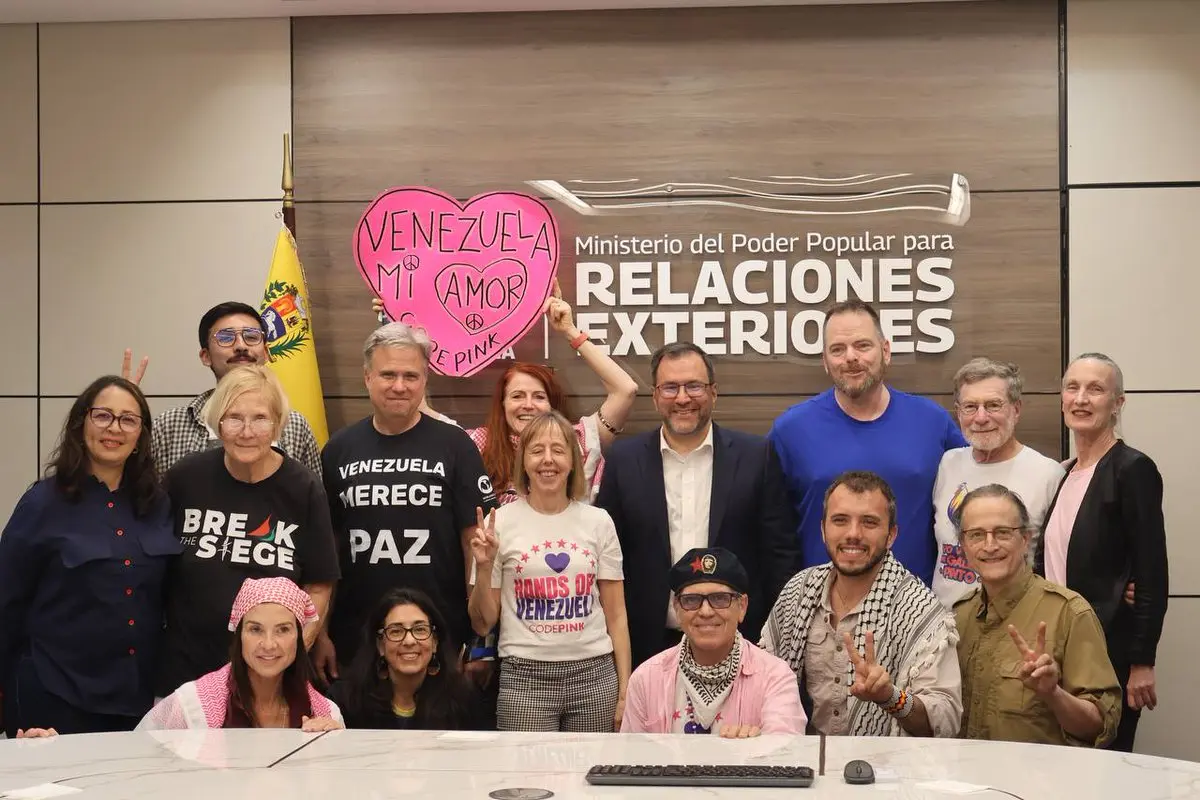 Code Pink Arrives In Caracas In Solidarity With the Venezuelan People