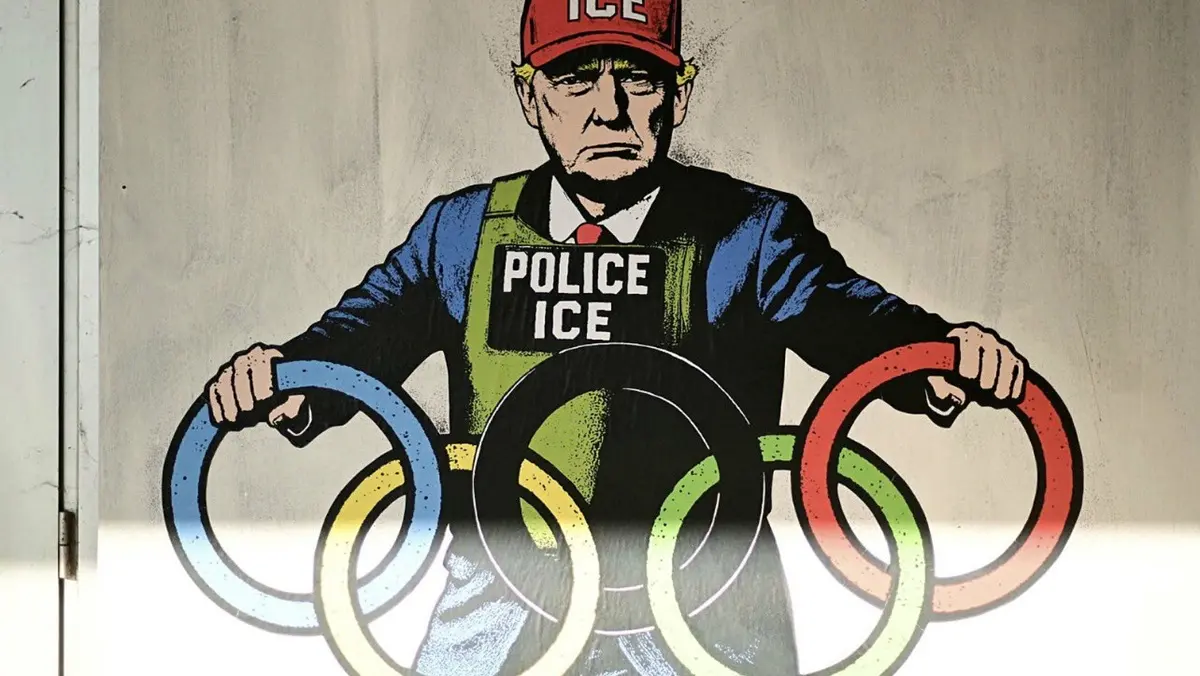 Italian Artists Protest ICE Presence at Winter Olympics