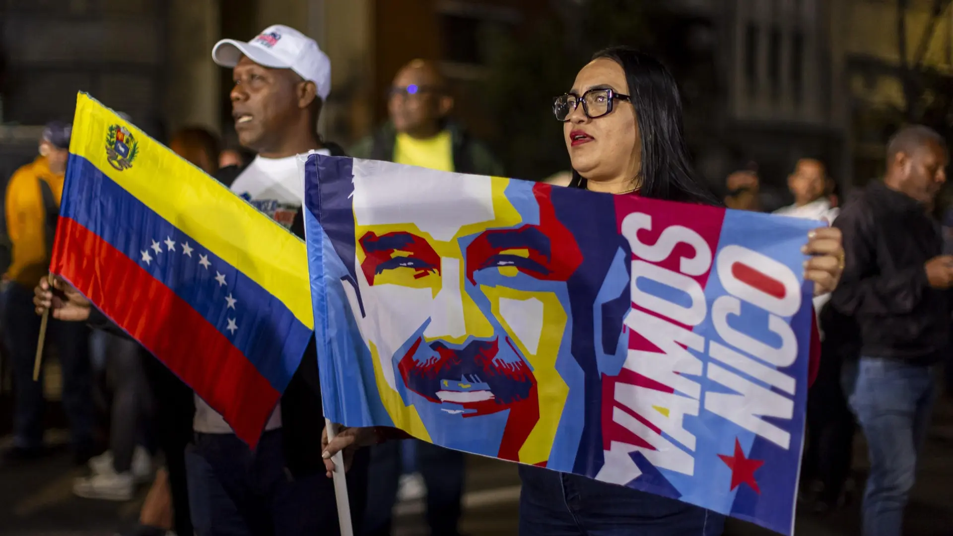 Venezuelans Hold National Vigil Demanding Release of President Maduro