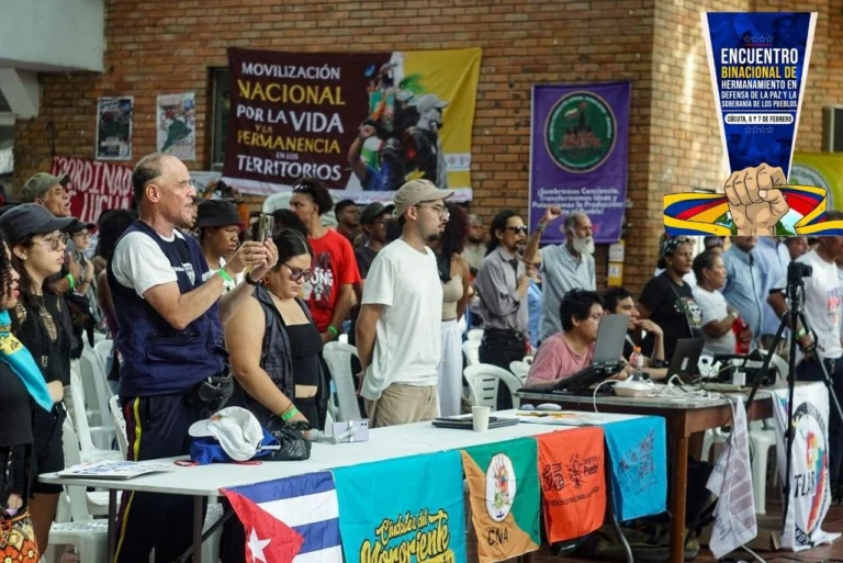 Social Organizations Convene Binational Meeting for Peace, Sovereignty, and Popular Brotherhood