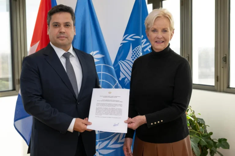 The Cuban diplomat expressed his Government’s gratitude for supporting the WFP, highlighting the agency’s capacity to respond to emergency situations. Photo: X/@CubaMINREX.