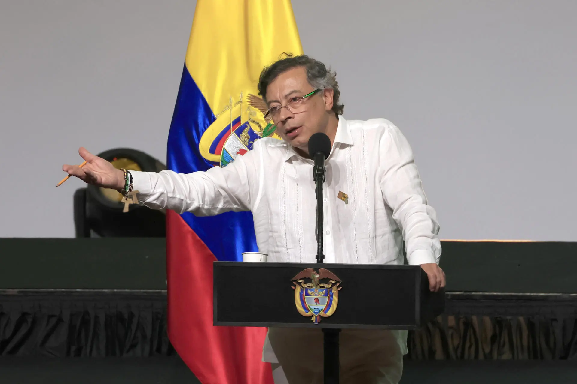 (FILE) Colombian President Gustavo Petro. Photo: EFE.