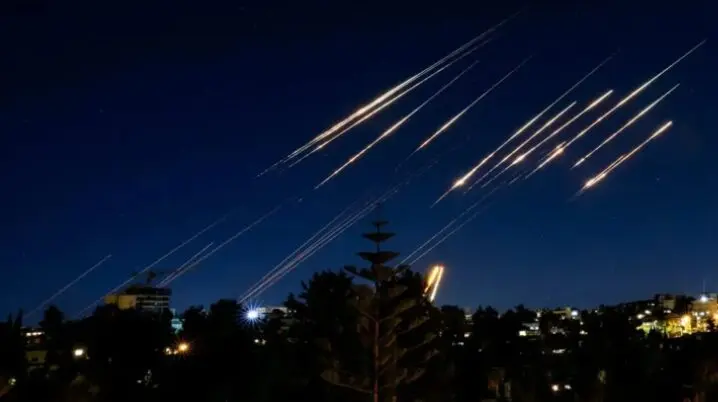Missile launches reported during Iran’s latest strikes on Israeli targets